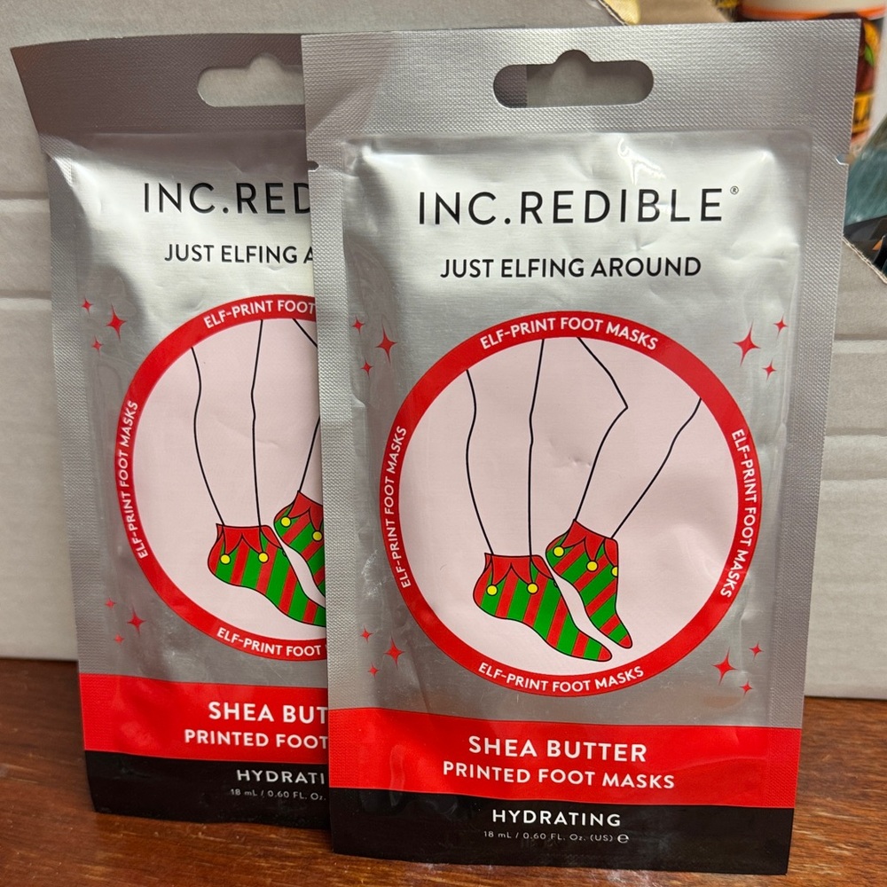 2 - Shea Butter Foot Masks - Just Elfing Around